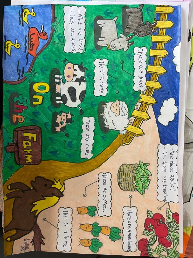 学生自己设计的农场手抄报(植物园手抄报作品26张)