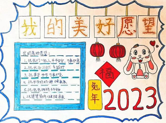 2023年的手抄报8年级(春节手抄报精选24份)