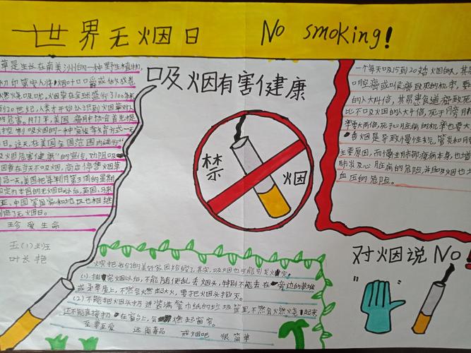 禁烟手抄报六年级文字