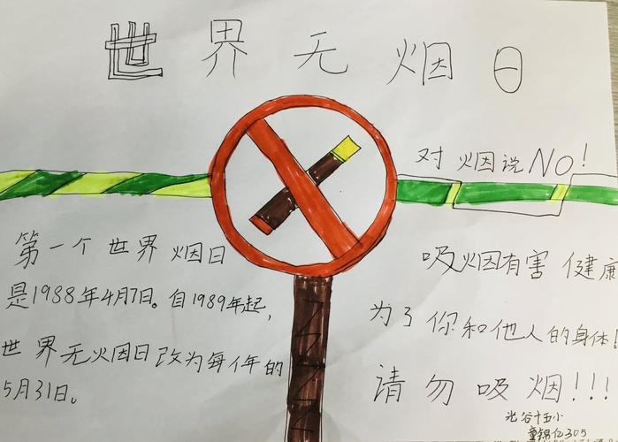 世界禁烟日手抄报幼儿园(禁烟手抄报推荐28份)