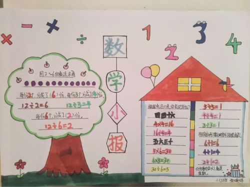 小学生二年级数学故事手抄报漂亮(成长故事手抄报推荐24份)