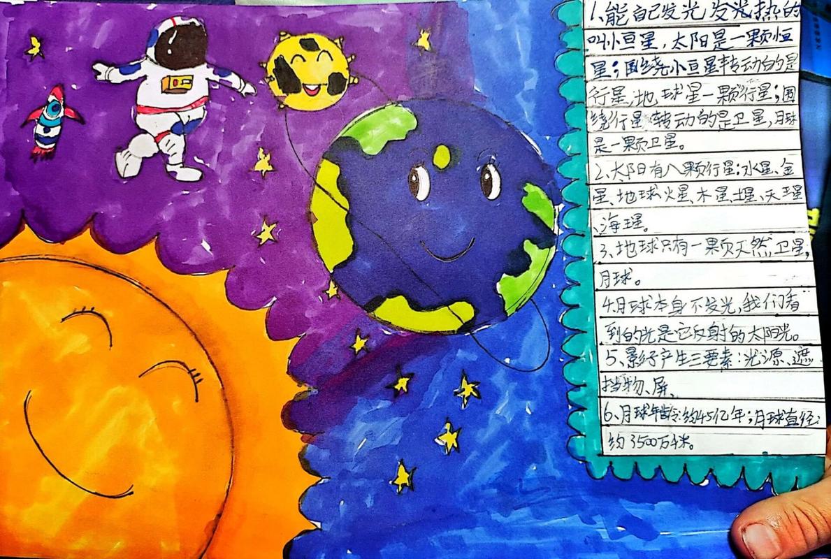 五年级关于太阳手抄报语文