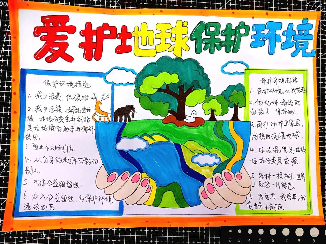 画爱护地球环境的手抄报(世界手抄报最新20张)