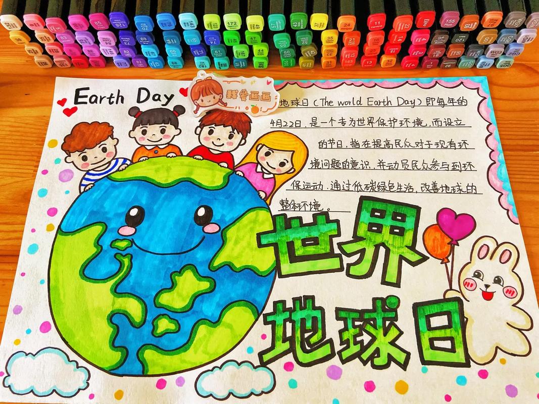 保护环境爱护地球手抄报五年级(小学生环境手抄报作品18幅)