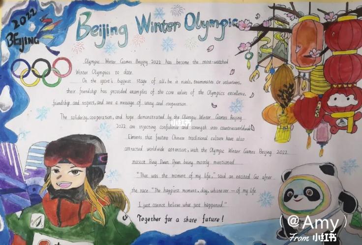 北京冬奥会手抄报英语版