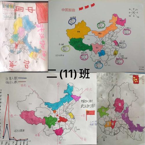 中国省份手抄报模板图片
