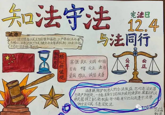 建设法治中国手抄报图片(做一个有道德的人手抄报最新18份)