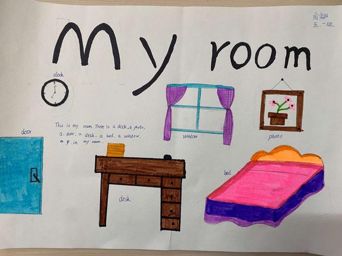 四年级卧室手抄报图片